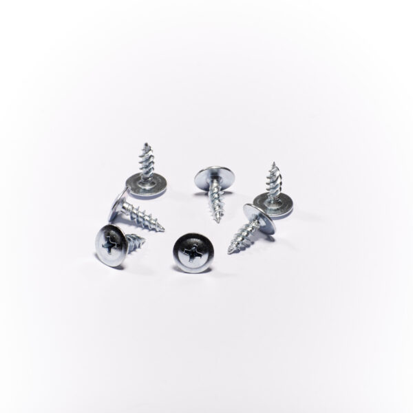 Tornillo Truss Punta Fina (Lenteja) 8-15 ZN