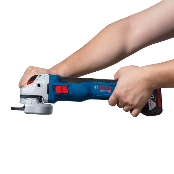 Esmeril Angular Inalámbrico 5" 18V GWS 18V-10 (SIN BATERIA NICARGADOR) BOSCH - 06019J40E0
