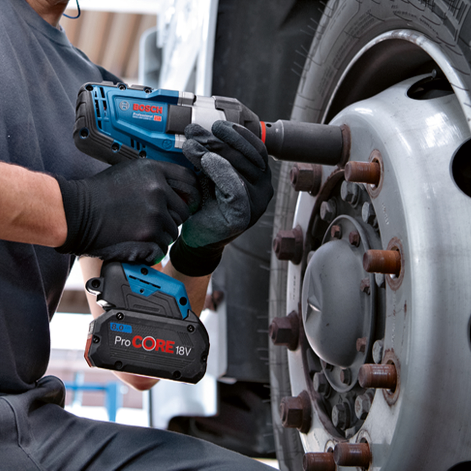 Llave impacto Bosch GDS18V-1000 12V