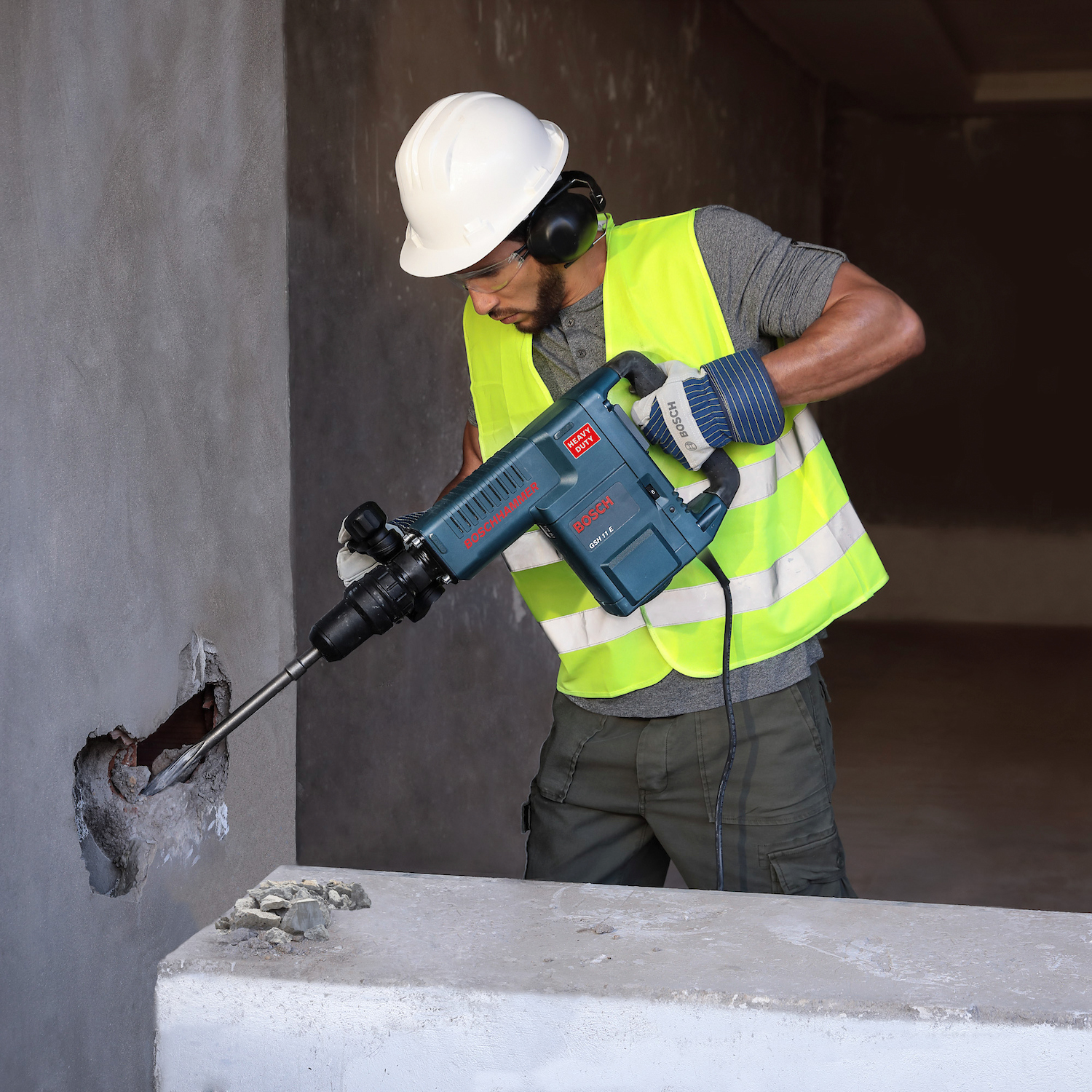 Martillo Demoledor GSH 11 E - 1.500W BOSCH - 06113168N0