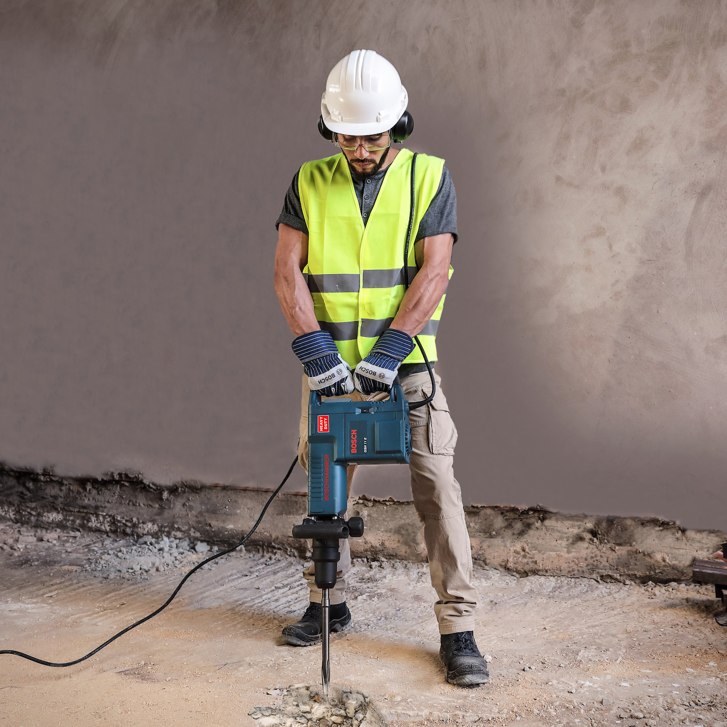 Martillo Demoledor GSH 11 E - 1.500W BOSCH - 06113168N0