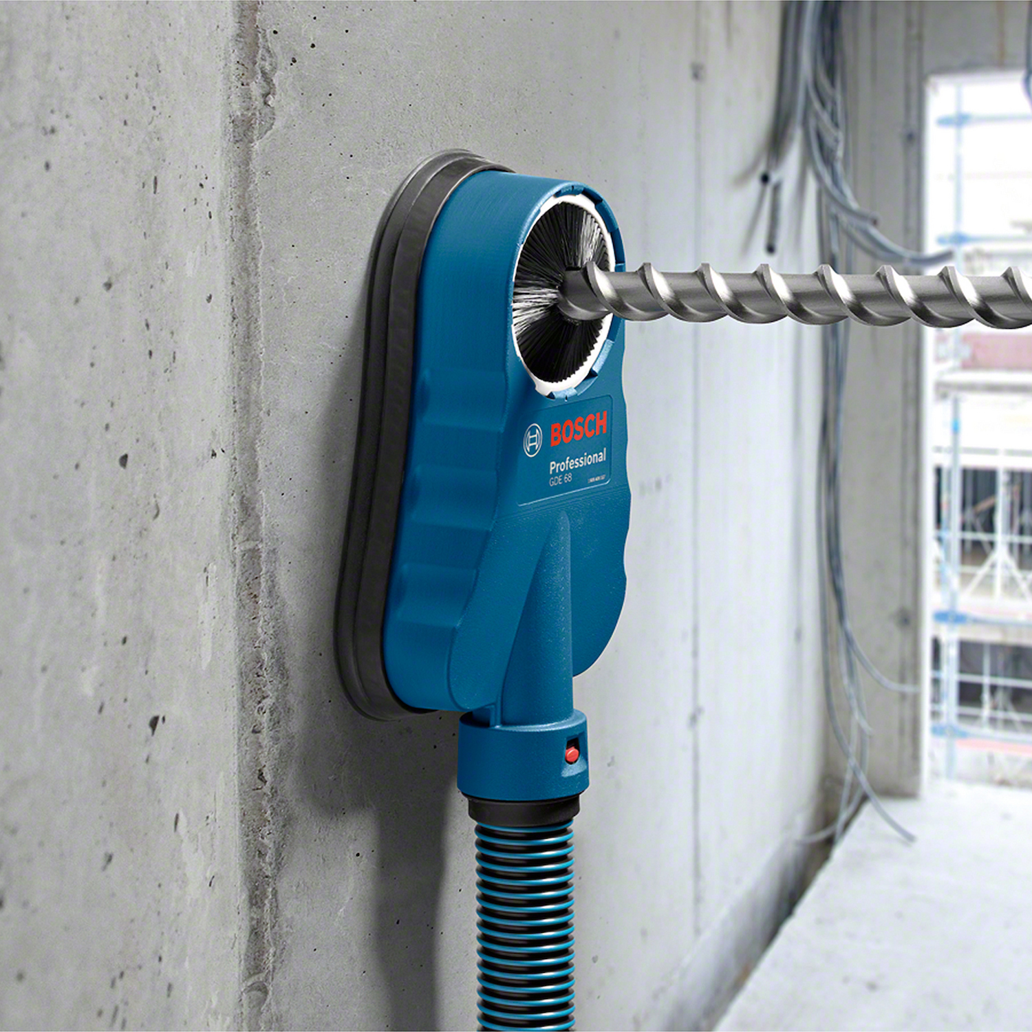 Sistema de aspiración polvo Bosch GDE 230 FC-S p/esmeril 9"